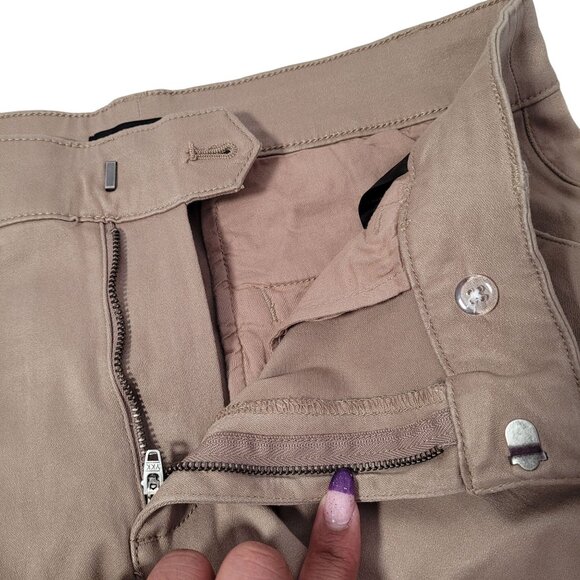 Banana Republic Women's Cropped Chino Pants Beige Size 10 - Picture 7 of 12